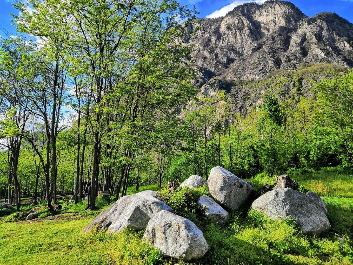 Agriturismo Val Codera Verceia エクステリア 写真