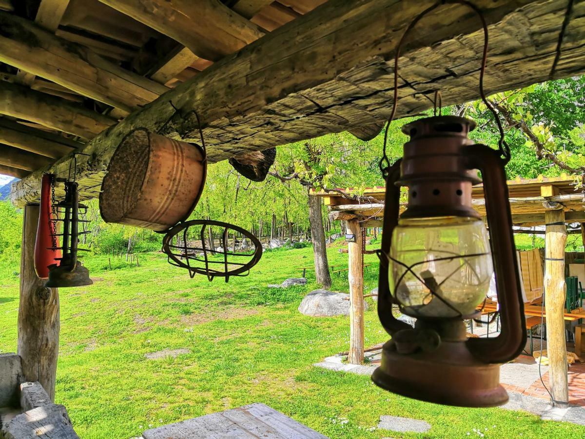 Agriturismo Val Codera Verceia エクステリア 写真