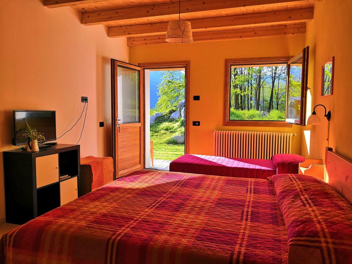 Agriturismo Val Codera Verceia エクステリア 写真