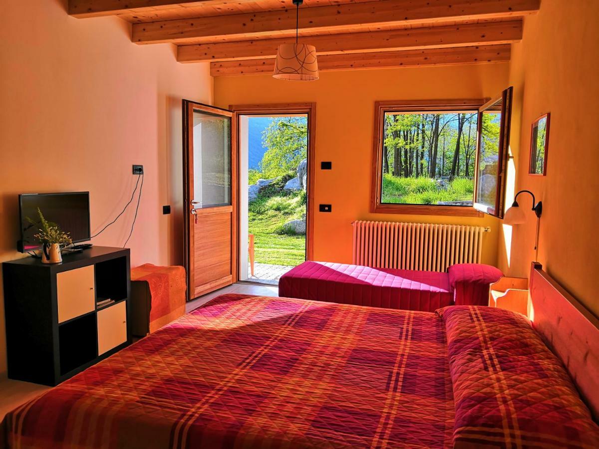Agriturismo Val Codera Verceia エクステリア 写真