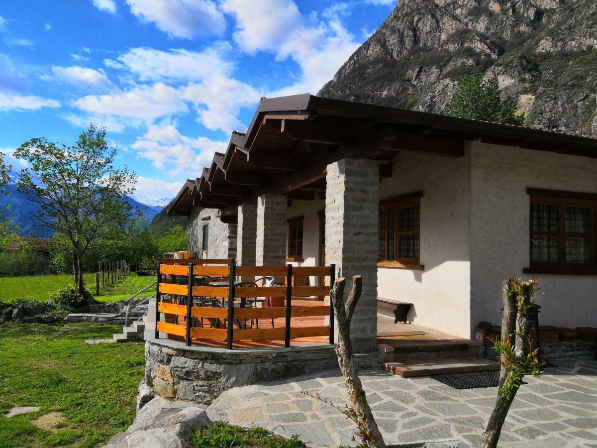 Agriturismo Val Codera Verceia エクステリア 写真