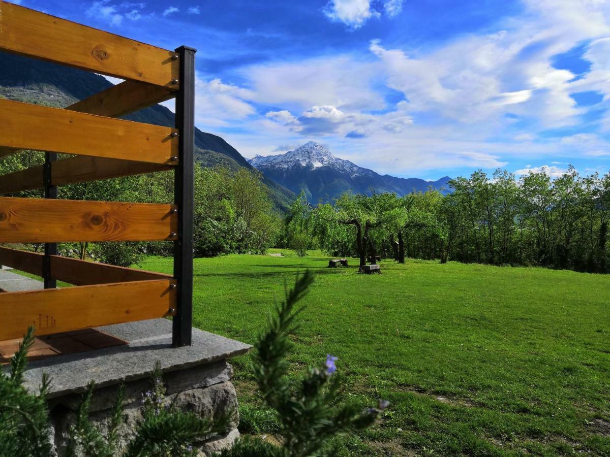 Agriturismo Val Codera Verceia エクステリア 写真