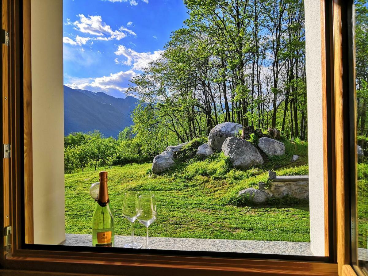 Agriturismo Val Codera Verceia エクステリア 写真